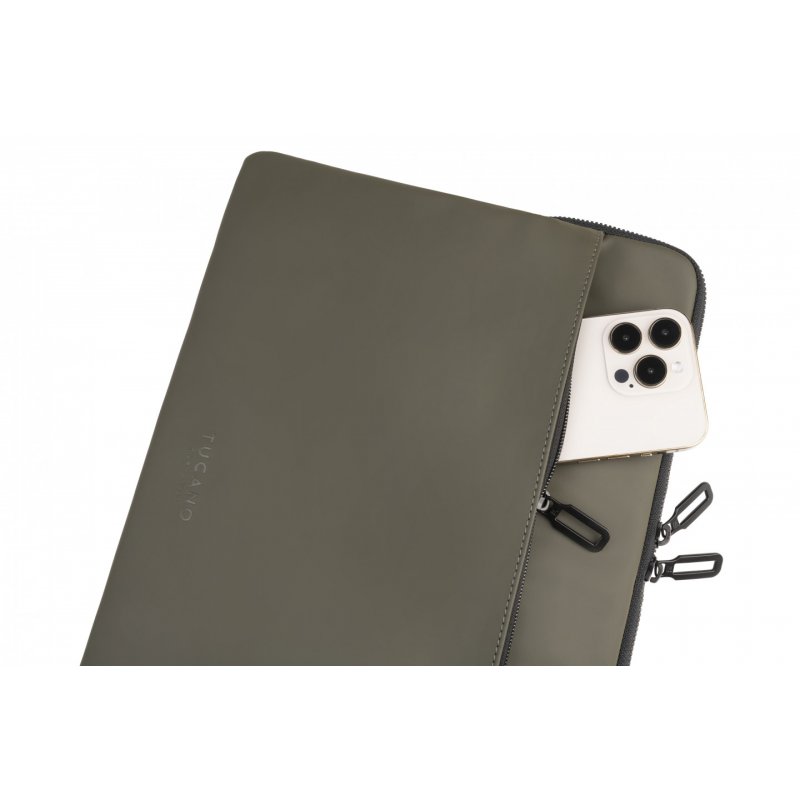 Tucano BFGOM1314-VM laptop case 35.6 cm (14") Sleeve case Green