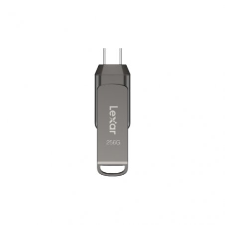 Lexar JumpDrive LJDD400256G-BNQNG USB flash drive 256 GB USB Type-C 3.2 Gen 1 (3.1 Gen 1) Grey