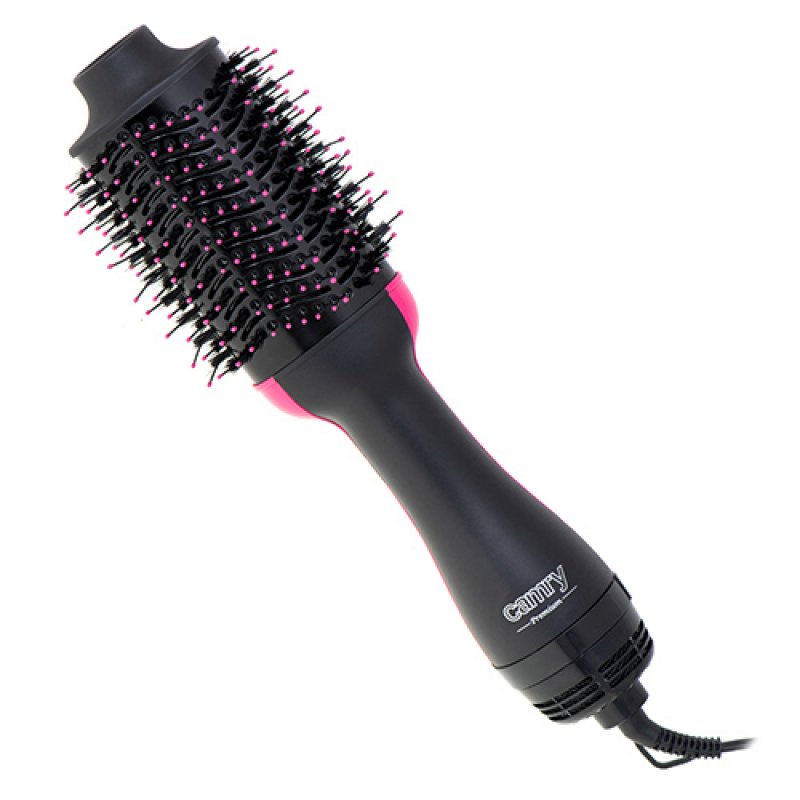 Camry Premium CR 2025 brosse soufflante et fer à lisser Brosse soufflante à air chaud À chaleur Noir, Rose 1200 W