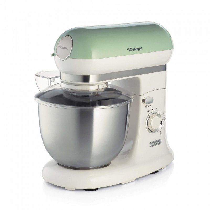 Ariete 00C158804AR0 robot de cuisine 1200 W 5,5 L Chrome, Vert, Blanc