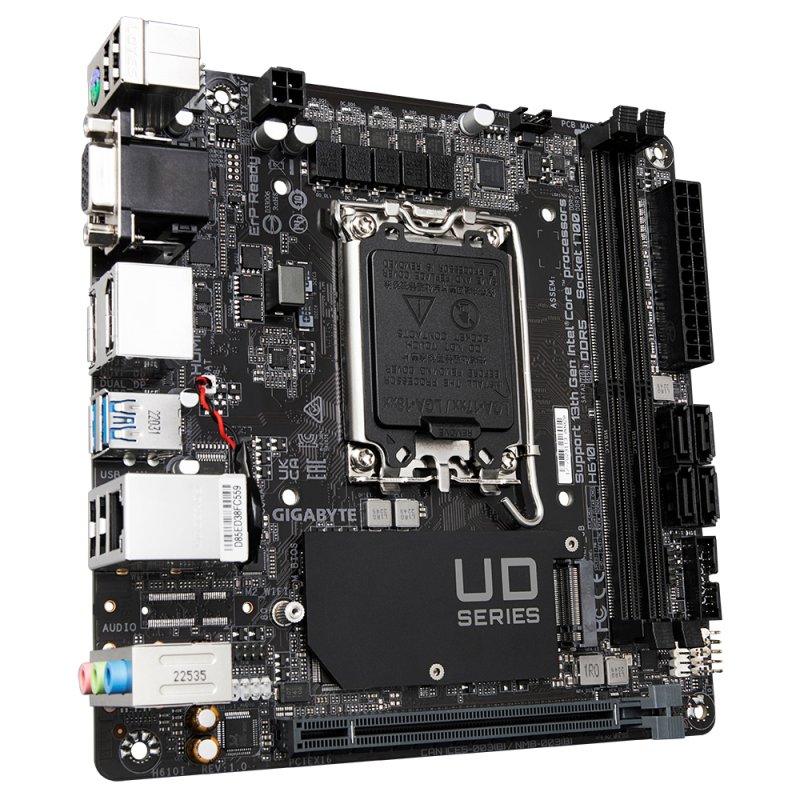 Gigabyte H610I carte mère Intel H610 Express LGA 1700 mini ITX