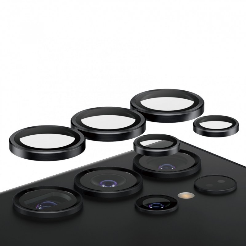 PanzerGlass Hoops™ Camera Lens Protector Samsung Galaxy S24 Ultra | Black