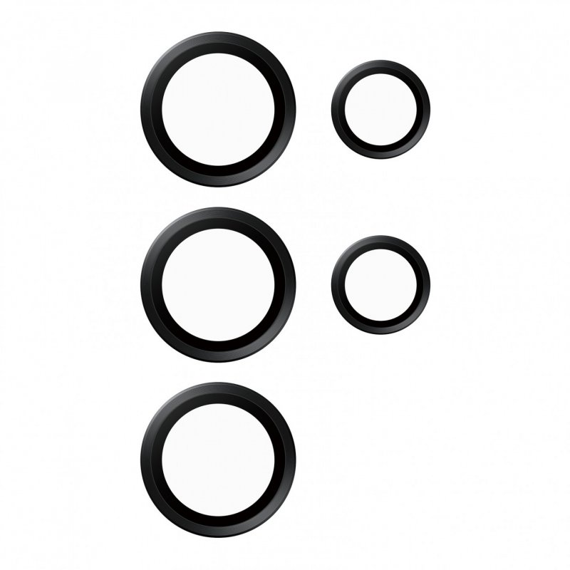 PanzerGlass Hoops™ Camera Lens Protector Samsung Galaxy S24 Ultra | Black