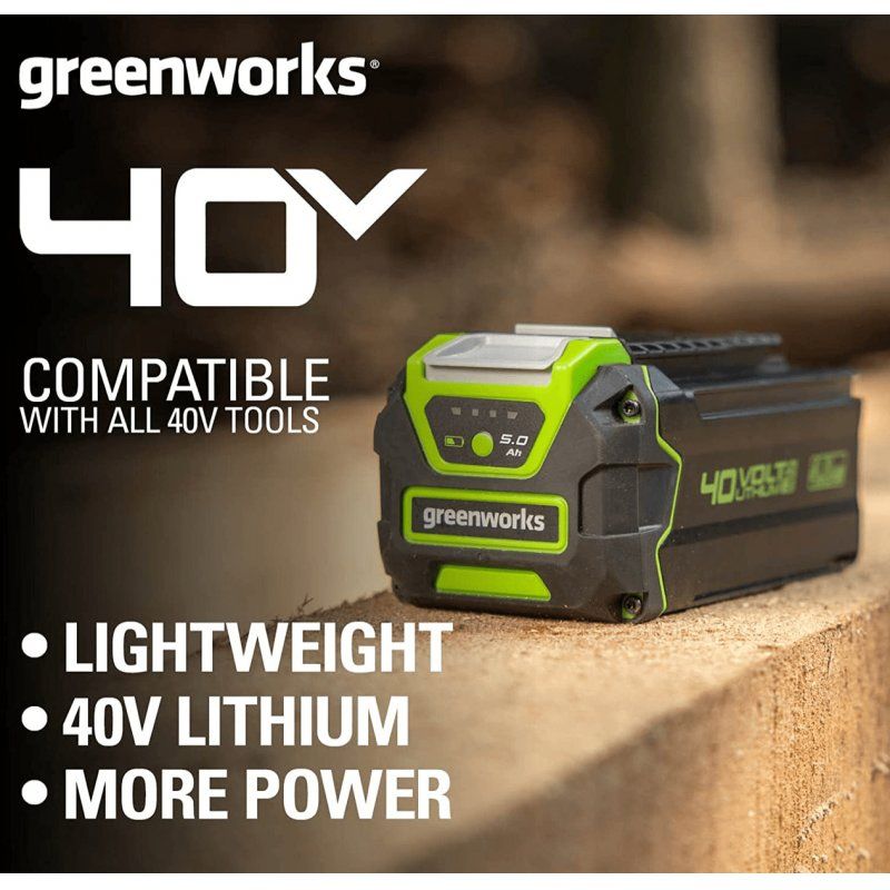 Greenworks G40B5 40V 5Ah battery - 2927207
