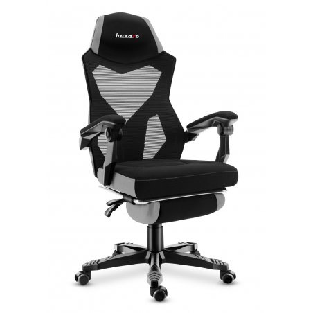 Huzaro Combat 3.0 Fauteuil de gaming Siège respirant Noir, Gris