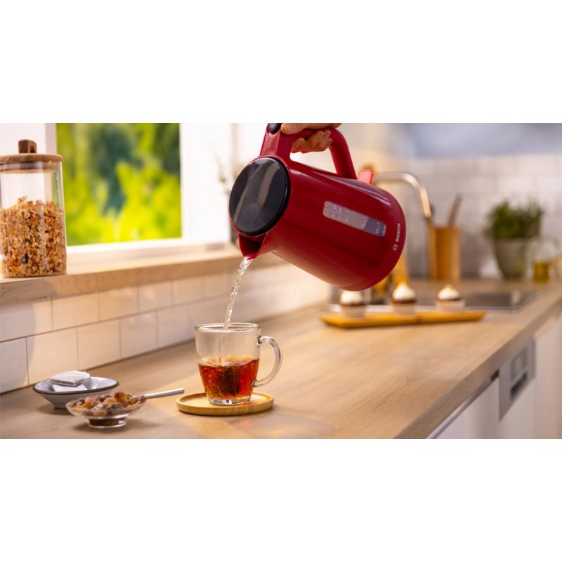 Bosch MyMoment electric kettle 1.7 L 2400 W Red