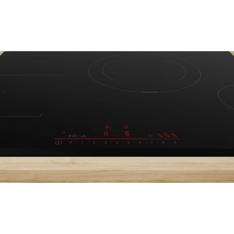 Bosch Serie 6 PVS831HB1E hob Black Built-in 80 cm Zone induction hob 4 zone(s)