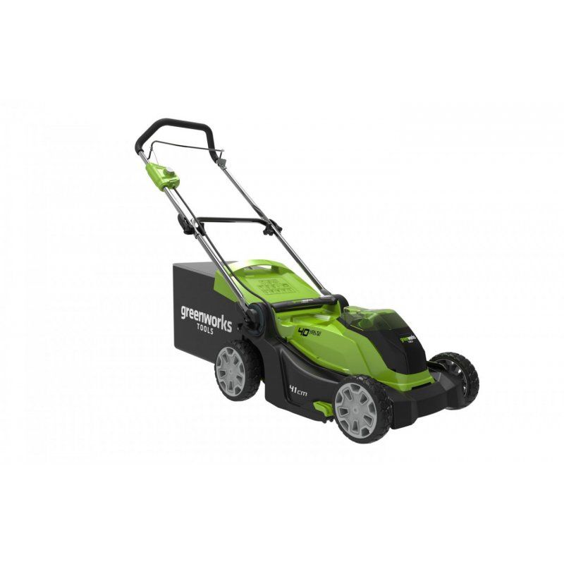 Greenworks 2504707UB tondeuse à gazon Tondeuse à gazon poussée Batterie Vert