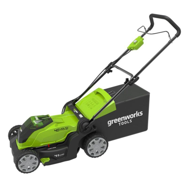 Cordless mower 40V 4Ah 41 cm Greenworks G40LM41K4 - 2504707UB
