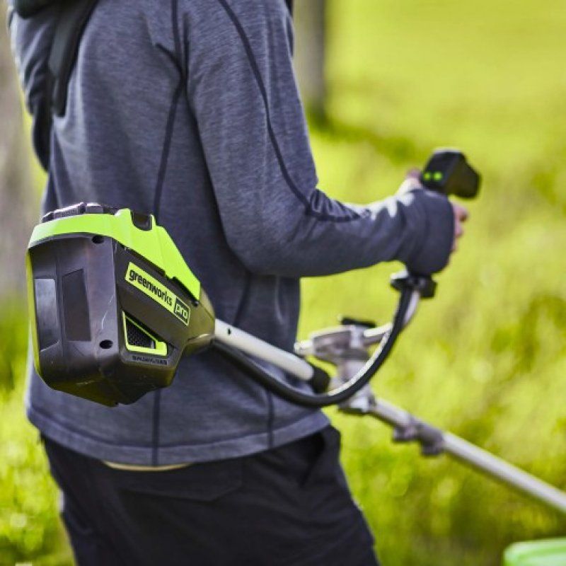 Trimmer/scythe with bike handle 60V Greenworks GD60BCB - 2108407