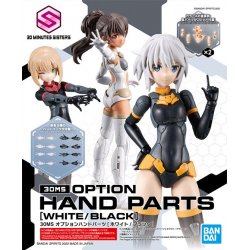 30MS - Option Hand Parts (White / Black) - Model Kit