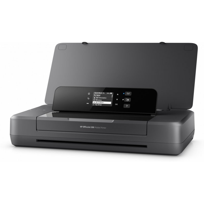 HP Officejet Imprimante portable 200, Couleur, Imprimante pour Petit bureau, Imprimer, Impression sur façade par port