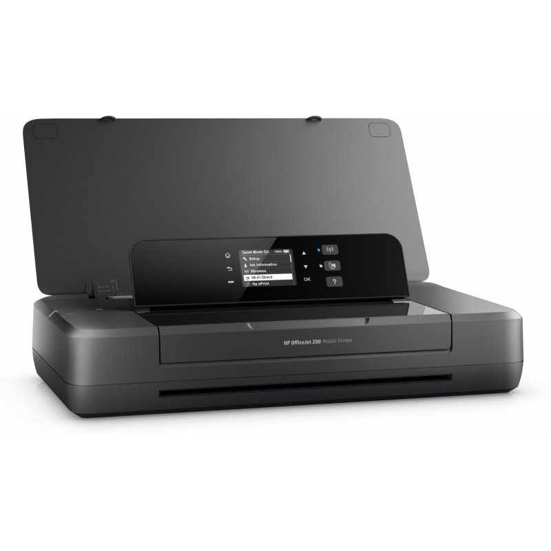 HP Officejet Imprimante portable 200, Couleur, Imprimante pour Petit bureau, Imprimer, Impression sur façade par port