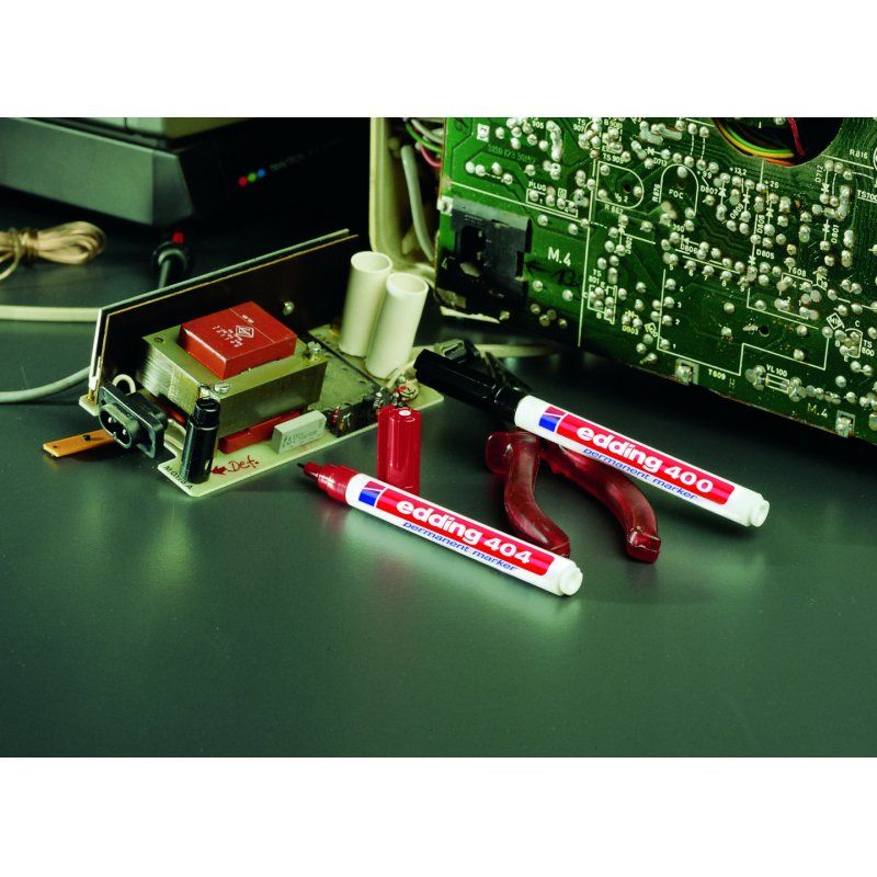 Edding 400 permanent marker Black 10 pc(s)