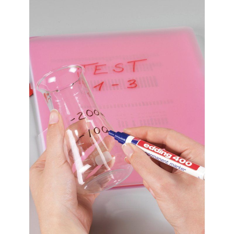 Edding 400 permanent marker Black 10 pc(s)