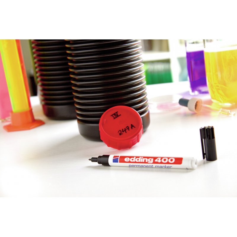 400 Perm Marker Black Schwarz (4-400001)
