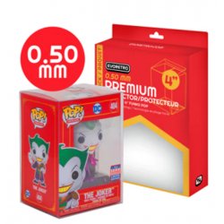 EVORETRO - Premium Funko Pop Plastic Protector for 10cm 10-Pack