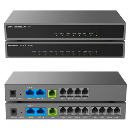 Grandstream SIP-ATA HandyTone HT841 1x FXS-Port und 4x FXO-Ports