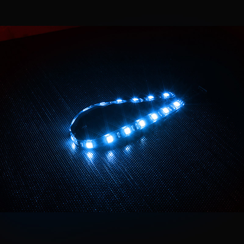 BitFenix compatible Alchemy Connect 15x LED-Strip 30cm - blau