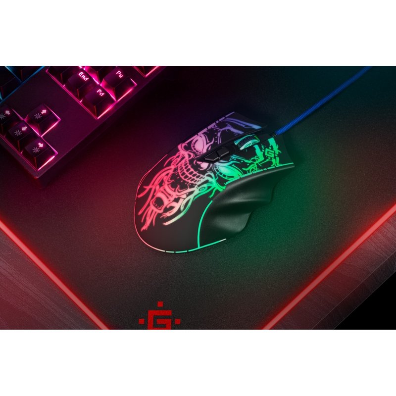 Defender BULLETSTORM GM-928 mouse Right-hand USB Type-A Optical 7200 DPI