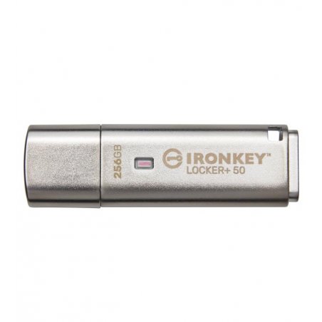 256GB USB 3.2 IRONKEY LOCKER 50 AES USB W/256BIT ENCRYPTIO