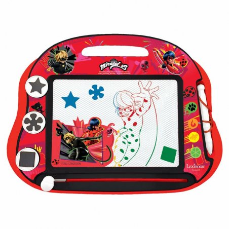 Lexibook - Miraculous Magnetic Drawing Board with accessories (CRMI550)
