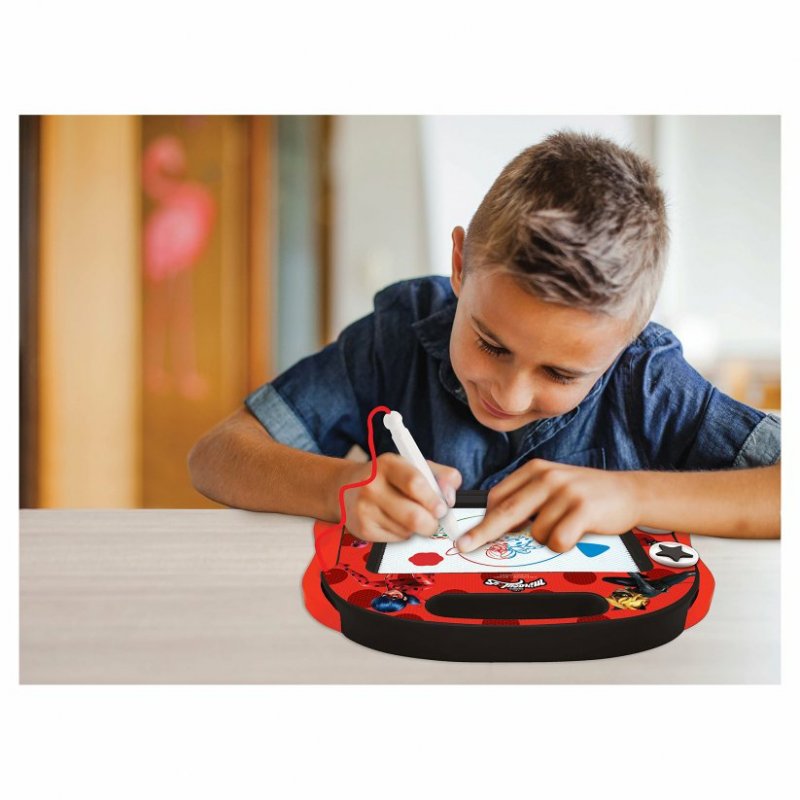 Lexibook - Miraculous Magnetic Drawing Board with accessories (CRMI550)