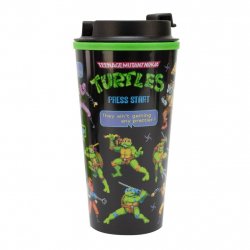 TORTUES NINJA - Mug Isotherme de Voyage - 450 ml