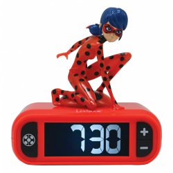 Lexibook - Miraculous Light Character Radio Alarm Clock (RL800MI)