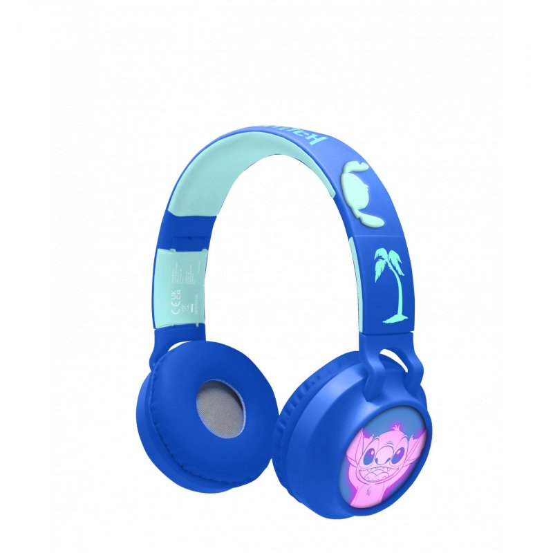 Lexibook - Stitch Rechargeable headphones with lights (HPBT015D)