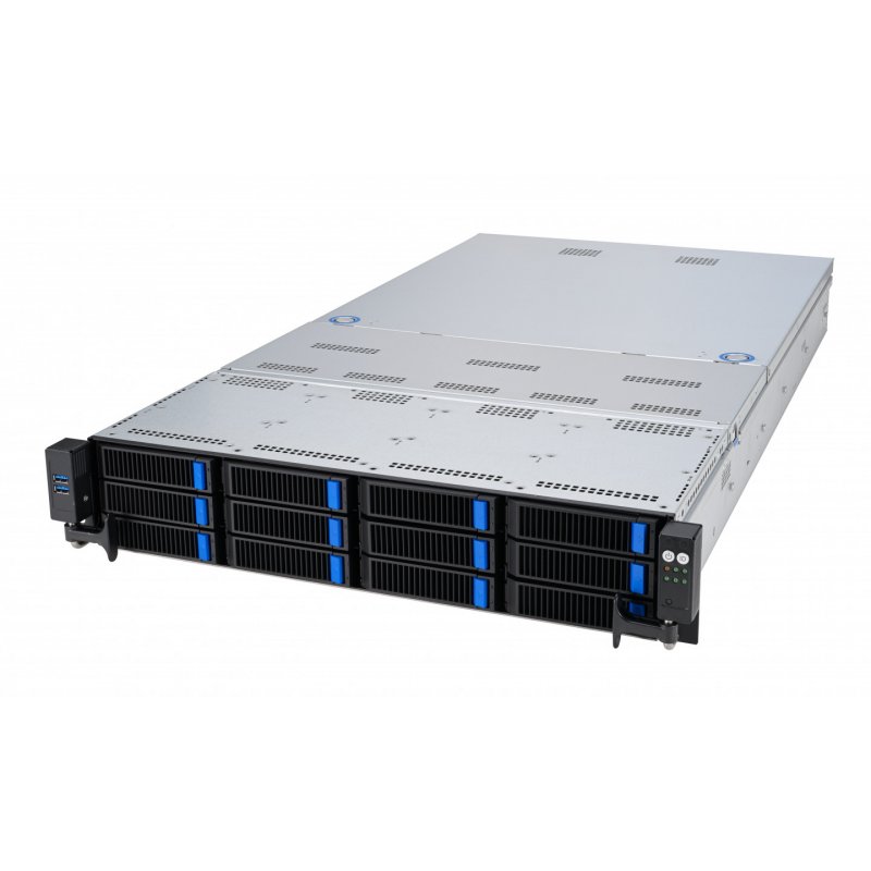 ASUS RS720A-E12-RS12 Socket SP5 Rack (2U) Grey