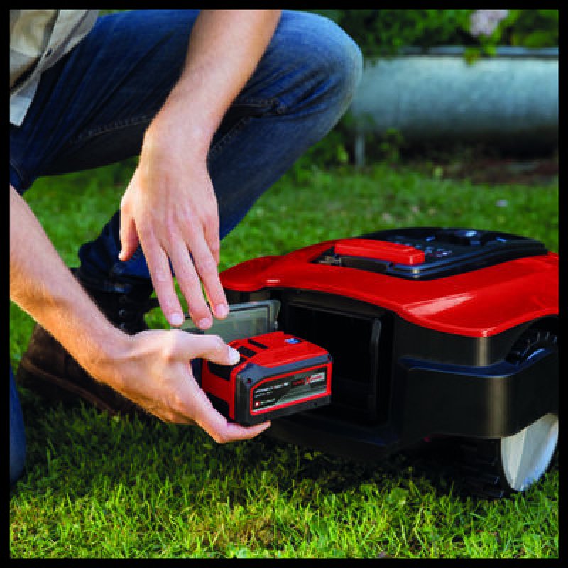 Einhell FREELEXO 600 BT Robotic lawn mower Battery Black, Red