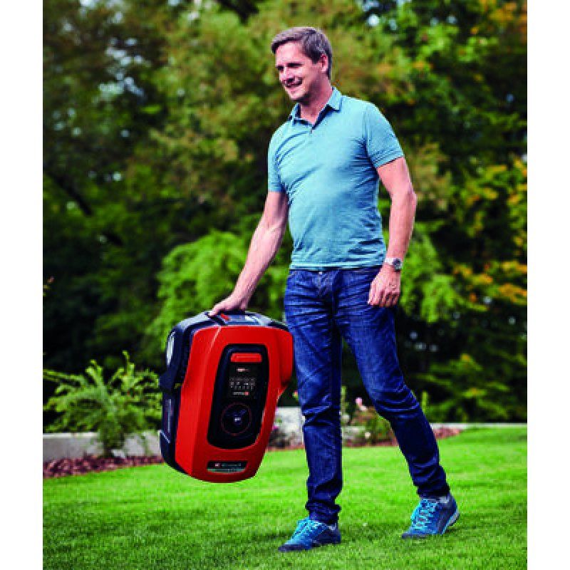Einhell FREELEXO 600 BT Tondeuse à gazon robot Batterie Noir, Rouge