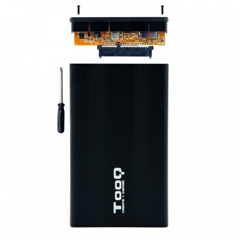 TooQ TQE-2510 HDD enclosure Black 2.5"