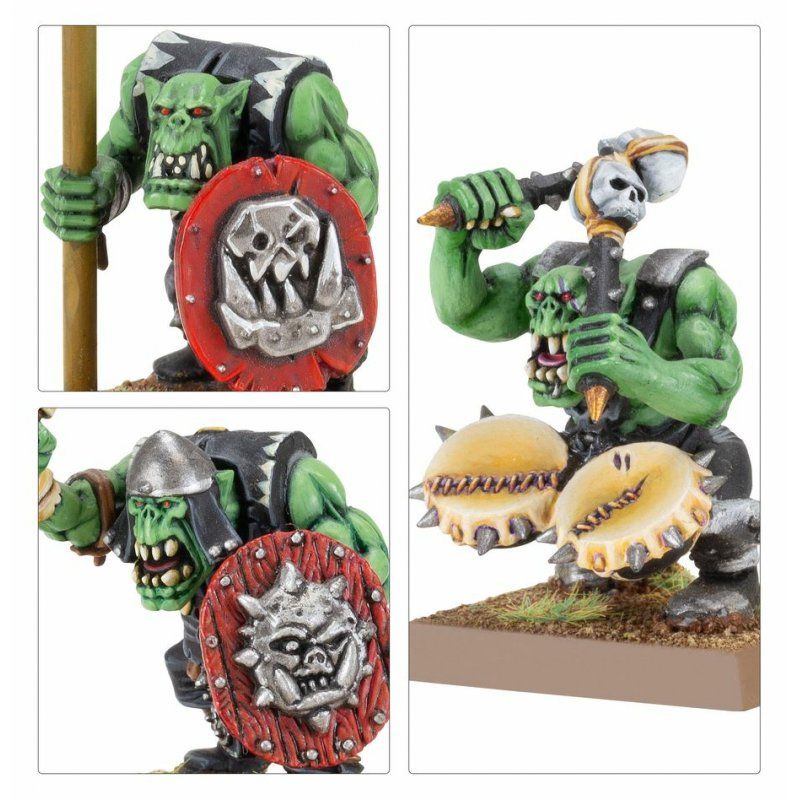 Warhammer ToW - Orc & Gobelin Tribus Orc Boyz Mob