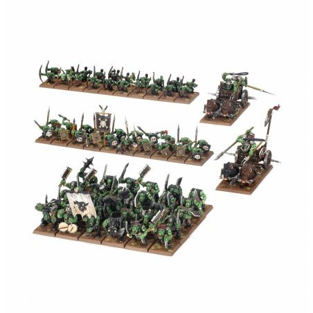 Warhammer ToW - Orc & Gobelin Tribus Bataillon