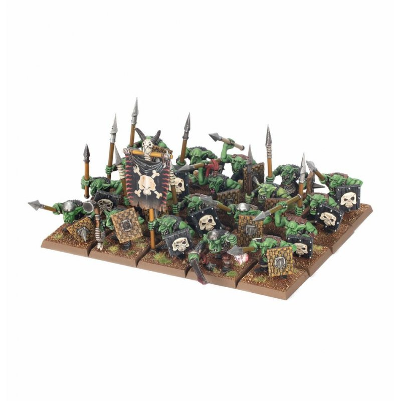 Warhammer ToW - Orc & Gobelin Tribus Bataillon