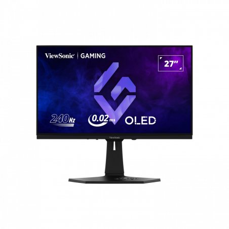 ViewSonic XG272-2K-OLED Gaming Monitor - QHD, 240Hz, USB-C, weiß - 0,02ms, AMD FreeSync Premium, HDMI, DisplayPort,