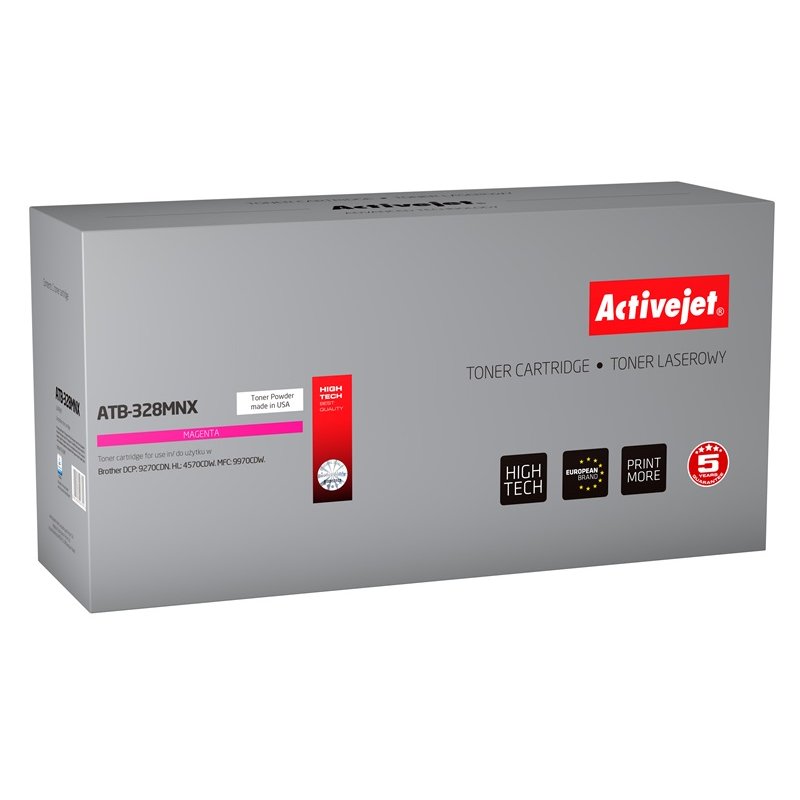 Activejet ATB-328MNX Cartouche de toner 1 pièce(s) Compatible Magenta