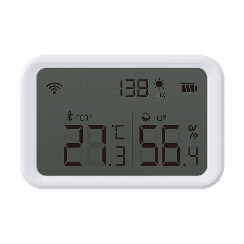 Smart Temperature and Humidity sensor NEO NAS-TH02W ZigBee Tuya with LCD screen