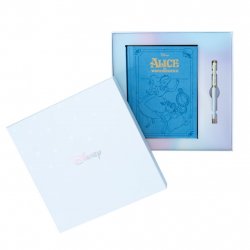 ALICE - Gift Box Notebook Premium A5 Stylo-Bille