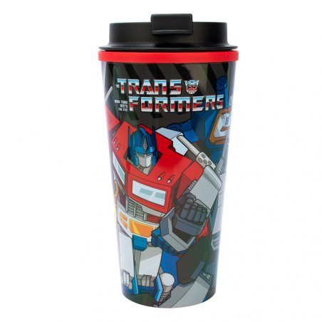 TRANSFORMERS - Mug Isotherme de Voyage - 450 ml
