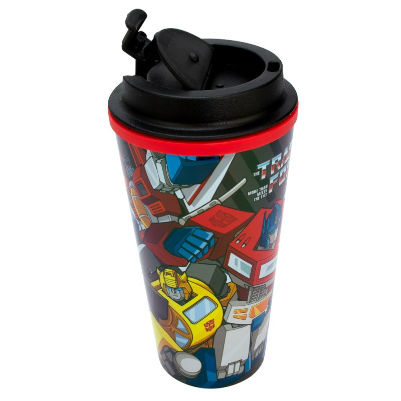 TRANSFORMERS - Mug Isotherme de Voyage - 450 ml
