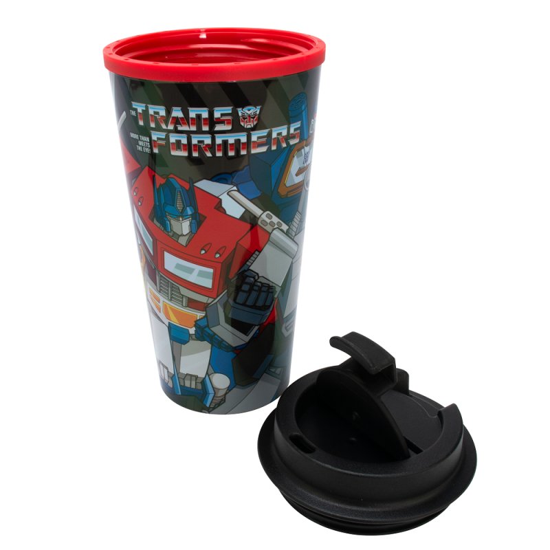 TRANSFORMERS - Mug Isotherme de Voyage - 450 ml