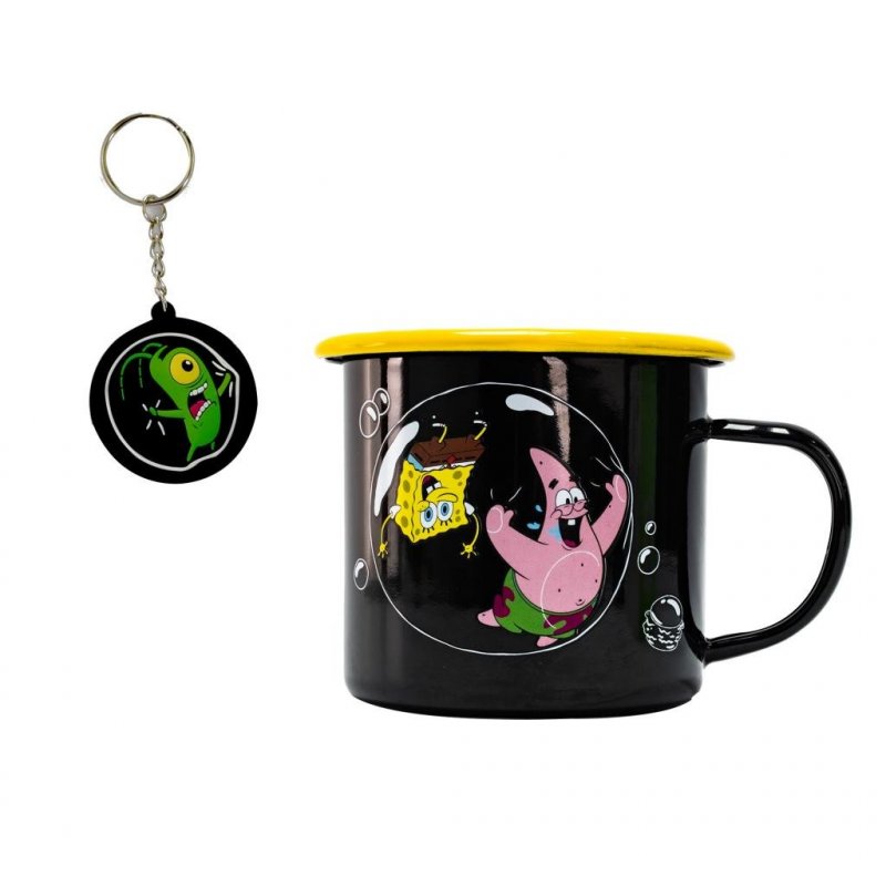 BOB L'EPONGE - Gift Box - Mug Porte-Clé
