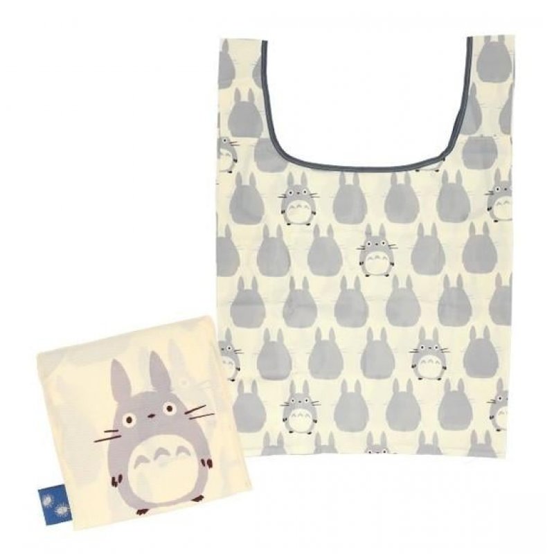 Ghibli - Mon voisin Totoro - Sac à provisions pliable Silhouette de Totoro avec pochette de rangement