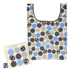 Ghibli - Mon voisin Totoro - Sac à provisions pliable Noiraudes avec pochette de rangement