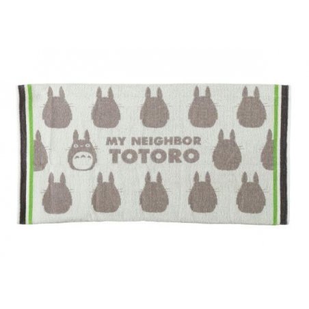 Mon Voisin Totoro - Taie d'oreiller Silhouette de Totoro Gris 64x34 cm