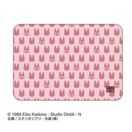 Kiki la petite sorcière - Couverture moirée Silhouette de Jiji 70x100 cm