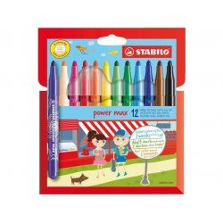 STABILO Power Max felt pen Bold Multicolour 12 pc(s)
